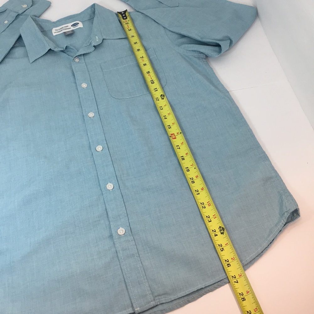 💙OLD NAVY💙LIGHT BLUE CLASSIC SHIRT - Picture 10 of 12